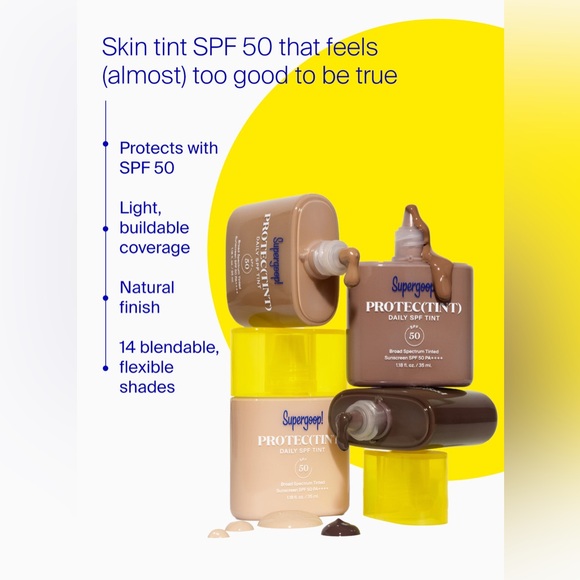 Supergoop Protec(tint) Daily Skin Tint SPF 50 ☀️ Shade 20C - Picture 8 of 8